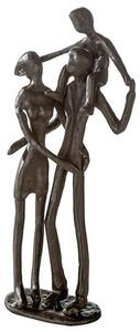 Parents Iron Design Sculpture In Burnished Bronze