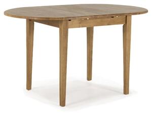 Clemson Oval Wooden Extending Dining Table In Natural