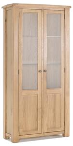 Brex Wooden Display Cabinet With 2 Doors In Natural