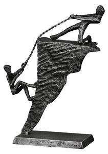 Adventure Iron Design Sculpture In Antique Anthracite