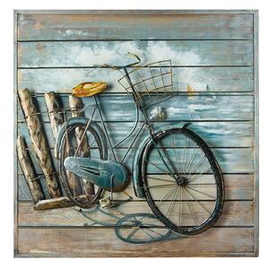 Enjoy The Ride Picture Metal Wall Art In Multicolor