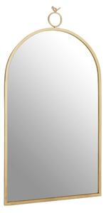 Farota Bird Top Design Wall Mirror In Champagne Frame