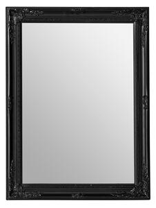 Calotas Rectangular Wall Bedroom Mirror In Black Frame