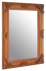 Barstik Rectangular Wall Mirror In Metallic Gold Frame