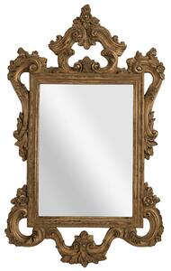 Barstik Rectangular Wall Mirror In Rich Gold Frame