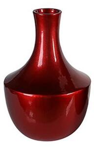 Amprion Ceramic Small Decorative Vase In Glazed Red