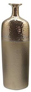 Cuprano Ceramic Large Decorative Bottle Vase In Copper