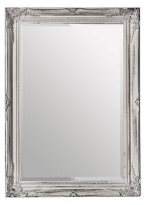 Dicrona Rectanuglar Wall Mirror In Distressed White