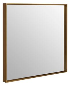 Andstima Large Square Wall Bedroom Mirror In Gold Frame