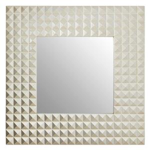 Checklock 3D Geometric Wall Mirror In Champagne