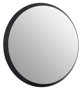 Athens Medium Round Wall Bedroom Mirror In Black Frame