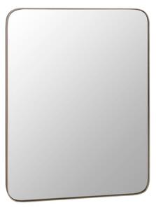 Micos Rectangular Wall Bedroom Mirror In Silver Frame