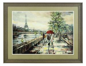 Agatiyo Framed Paris Wall Art In Multi Coloured