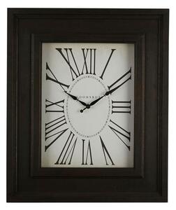 Ocrasey Rectangular Antique Style Wall Clock In Black