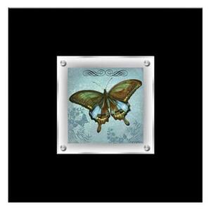 Agatiyo Decorative Butterfly 2 Wall Art Frame In Multicolor