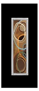 Agatiyo Black 2 Wall Art Frame In Multicolor