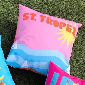 Evans Lichfield Tropez Outdoor Cushion MultiColoured