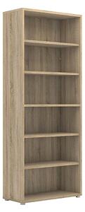 Prax 5 Shelves Home And Office Bookcase In Oak