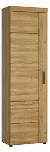 Corco Tall Left Handed Storage Cabinet In Grandson Oak