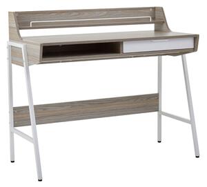 Bradken Wooden Computer Desk With 1 Drawer In Light Oak