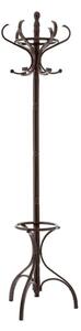 Friston Floor Standing Wooden Coat Stand In Brown