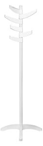 Drepas Plastic Coat Stand With White Metal Base