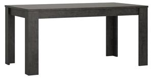 Zinger Wooden Extending Dining Table In Slate Grey