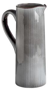 Lorania Ceramic Display Decorative Jug In Grey