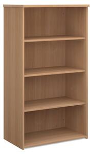 Upton Home And Office Wooden Bookcase In Beech With 3 Shelves