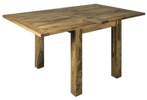 Granary Wooden Rectangular Extending Dining Table In Oak Ish