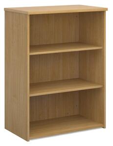 Upton Home And Office Wooden Bookcase In Oak With 2 Shelves