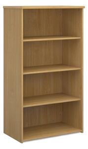 Upton Home And Office Wooden Bookcase In Oak With 3 Shelves