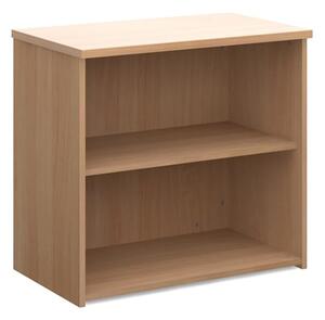 Upton Home And Office Wooden Bookcase In Beech With 1 Shelf