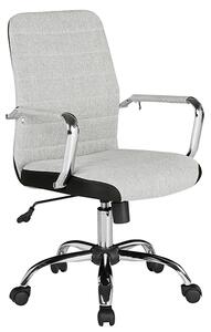 Tempo High Back Fabric Home And Office Chair In Grey