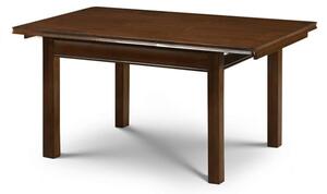 Calico Traditional Folding Wooden Dining Table In Mahogany