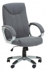 Tilburg Fabric Home And Office Chair In Grey With Arms