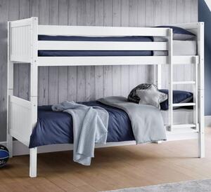 Bandit Wooden Bunk Bed In White