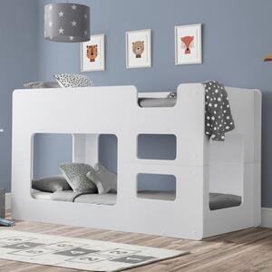 Saanvi Wooden Pod Bunk Bed In White