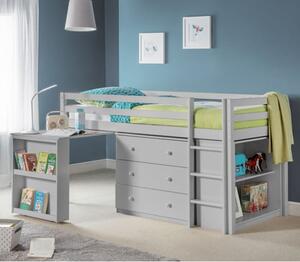 Rayon Wooden Sleepstation Bunk Bed In Dove Grey