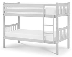 Zabby Wooden Bunk Bed In Grey