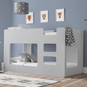 Saanvi Wooden Pod Bunk Bed In Dove Grey