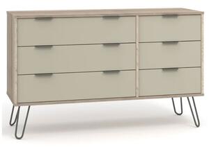 Avoch Wooden Chest Of 6 Drawers In Light Oak