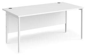 Melor 1600mm H-Frame Legs Computer Desk In White