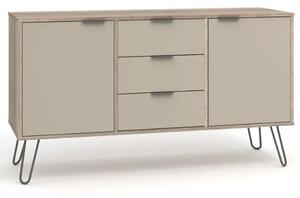 Avoch Wooden Sideboard With 2 Doors 3 Drawers In Light Oak