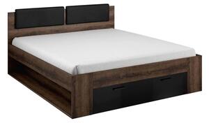 Glens Wooden Divan King Size Bed In Monastery Oak