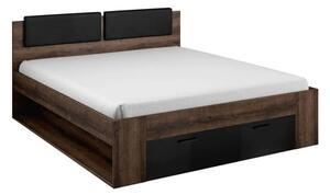 Glens Wooden Divan Double Bed In Monastery Oak