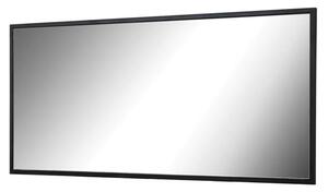 Logan Wall Mirror Wide With Black Wooden Frame