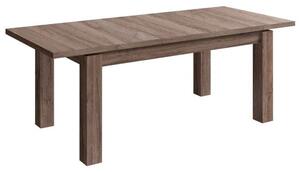 Calgary Extending Wooden Dining Table In Tabak Oak