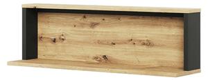 Swift Kids Wooden Wall Shelf In Artisan Oak