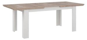 Iloilo Extending Wooden Dining Table In Nelson Oak Snowy Oak